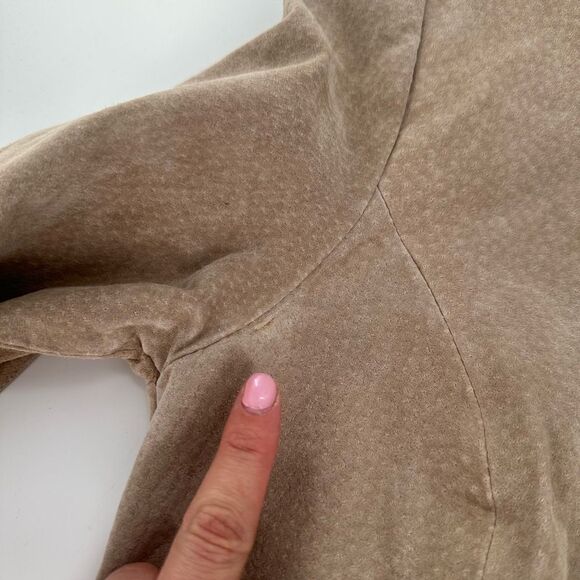 Dialogue Vintage Tan 100% Leather Fringe Cowgirl Y2K Jacket Size XS Women’s - Picture 2 of 7